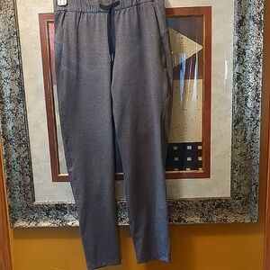 Lululemon Athletica Gray Straight Leg Relaxed Pants